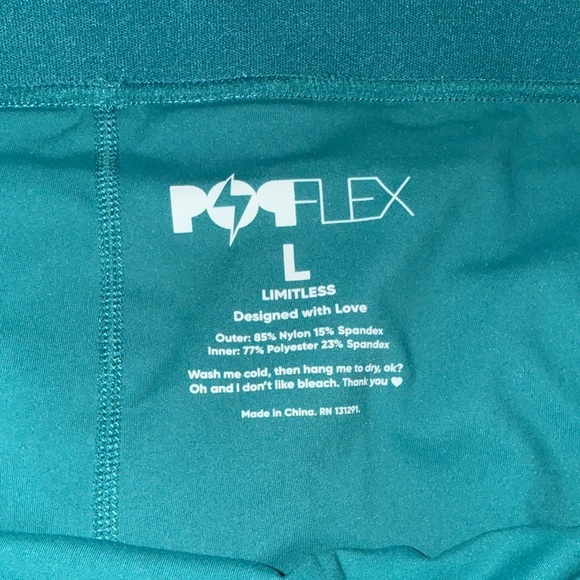 POPFLEX On The Run Ruffle Short - Picture 3 of 6